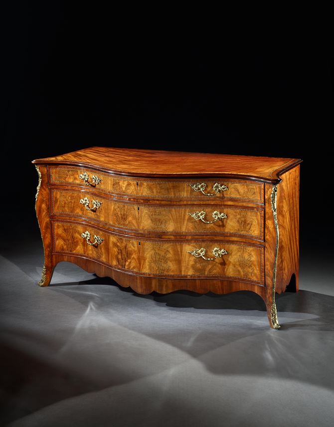 Henry Hill - A GEORGE III MAHOGANY COMMODE ATTRIBUTED TO HENRY HILL | MasterArt